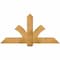 Ekena Millwork Redmond Rough Sawn Timber Gable Bracket, Western Red Cedar, 60"W x 30"H x 2"D x 6"F, 12/12 Pitch GBW060X30X0206RED00RWR - alternate 1